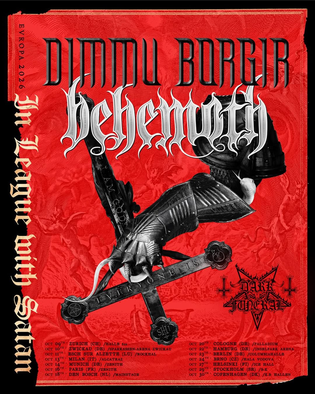 DIMMU BORGIR TOUR 2026 – Symphonic Black Metal Concert in Oslo